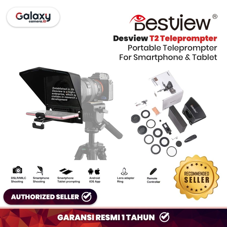 Jual Desview T2 Broadcast Teleprompter Shopee Indonesia