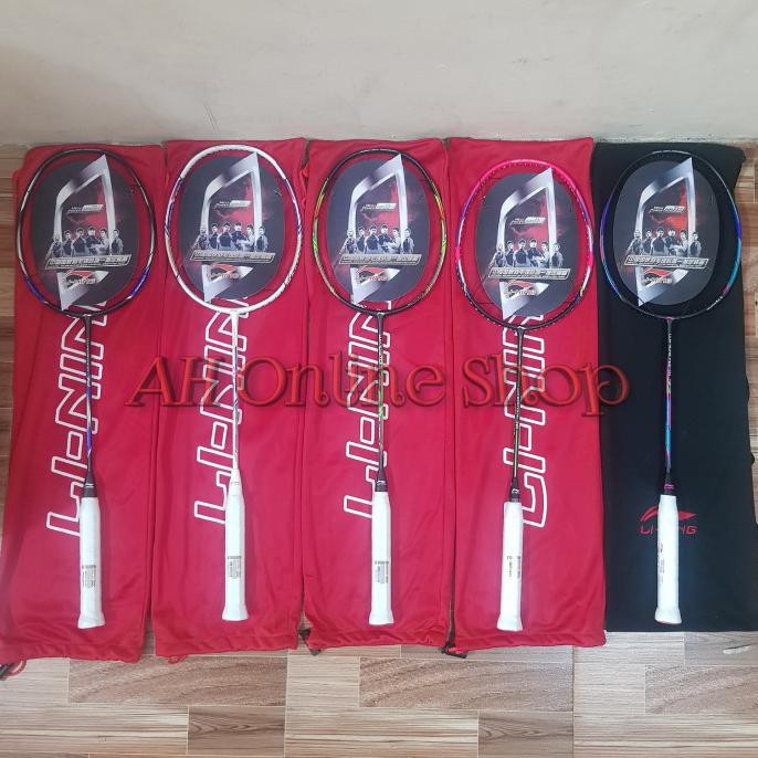 Jual Raket Badminton Lining windstorm 72 74 76 78 | Shopee Indonesia