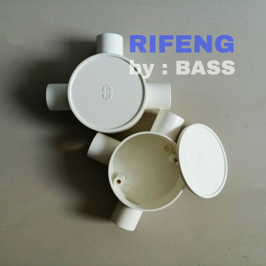 Jual 3 Way Conduit RIFENG RJ Box F20-65X35 20mm 1/2