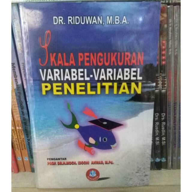 Jual Skala Pengukuran Variabel Variabel Penelitian Riduwan Shopee Indonesia