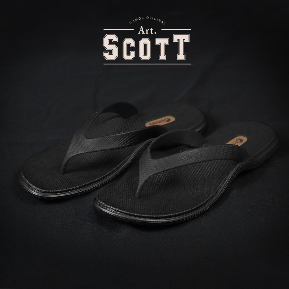 Jual [OWNshop] Sandal Camou Pria SCOTT Shadow Hitam | Shopee Indonesia