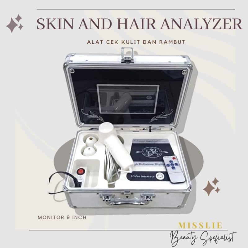 Jual SKIN AND HAIR ANALYZER ALAT CEK KULIT DAN RAMBUT MONITOR 9 INCH ...
