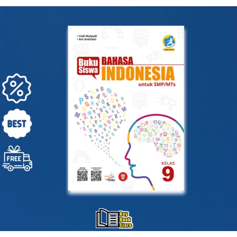 Jual BUKU SISWA BAHASA INDONESIA UNTUK SMP/MTs KELAS 9 KURIKULUM 2013 ...