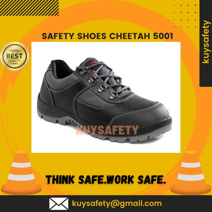 Jual Safety Shoes Cheetah 5001 Sepatu Safety Cheetah 5001 Shopee