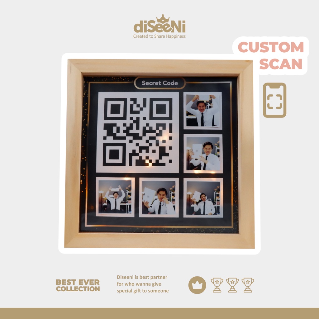 Jual Secret Code - Diseeni | Kado anniv Kado Wisuda Kado pacar Kado ...