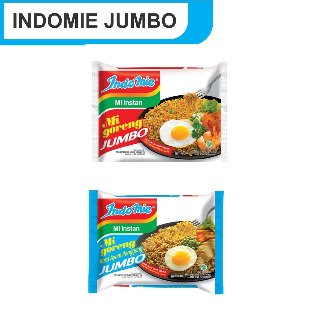 Jual INDOMIE GORENG JUMBO, AYAM PANGGANG JUMBO | Shopee Indonesia