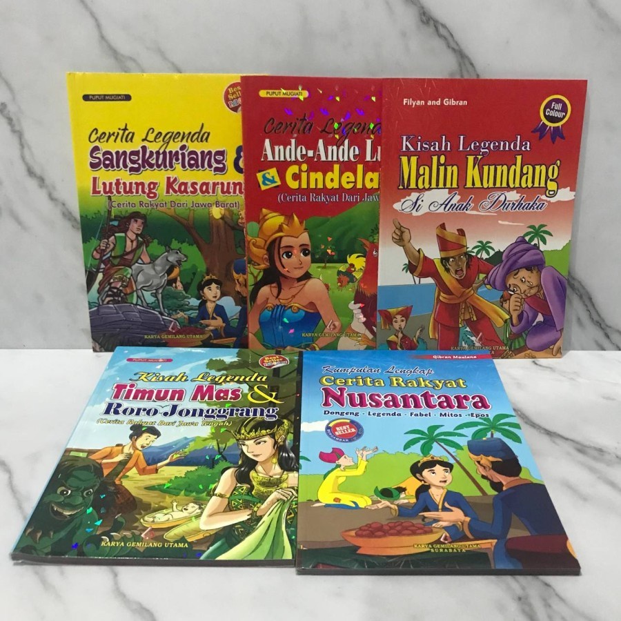 Jual Buku Cerita Rakyat And Dunia 128 Halaman Full Colour Bergambar