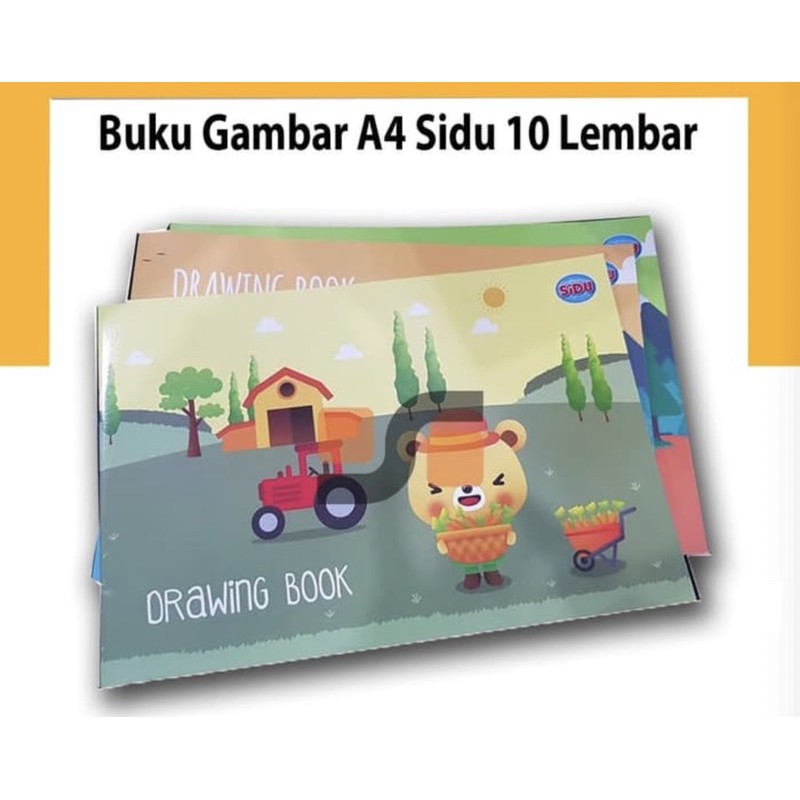 Jual Buku Gambar Sidu A4 1 Pack Isi 5 Buku Shopee Indonesia 4674