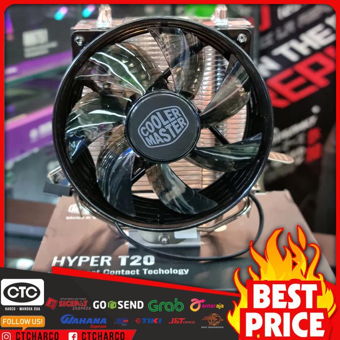 Jual Cpu Cooler Master Hyper T20 Fan Processor Intel Amd Shopee Indonesia