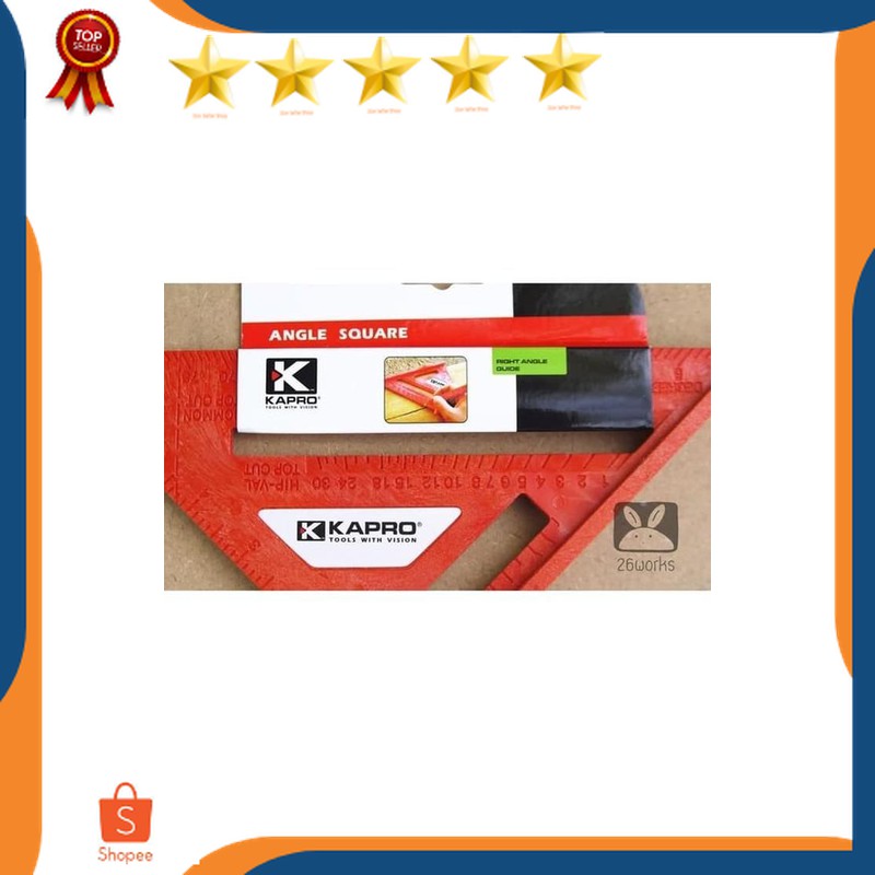 Jual speed square KAPRO original premium quality - penggaris segitiga ...