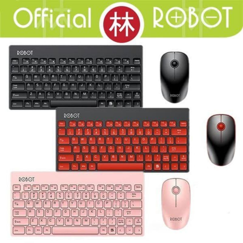Jual Keyboard Wireless Robot Warna Bagus Bagus dan mudah di bawa ke