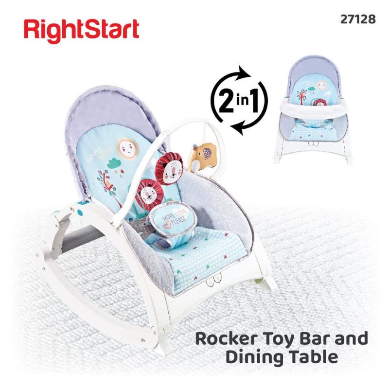 Jual Right Start Bouncer Table, Adventurer, Newborn Toddler Portable
