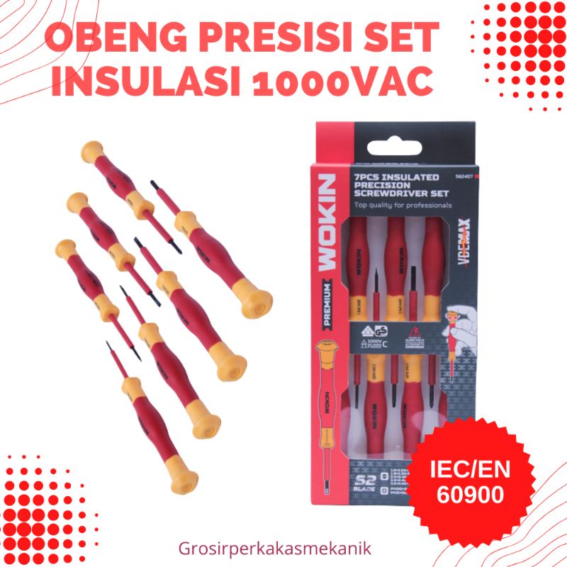 Jual Obeng Presisi Insulasi Set Teknisi Listrik V Shopee Indonesia