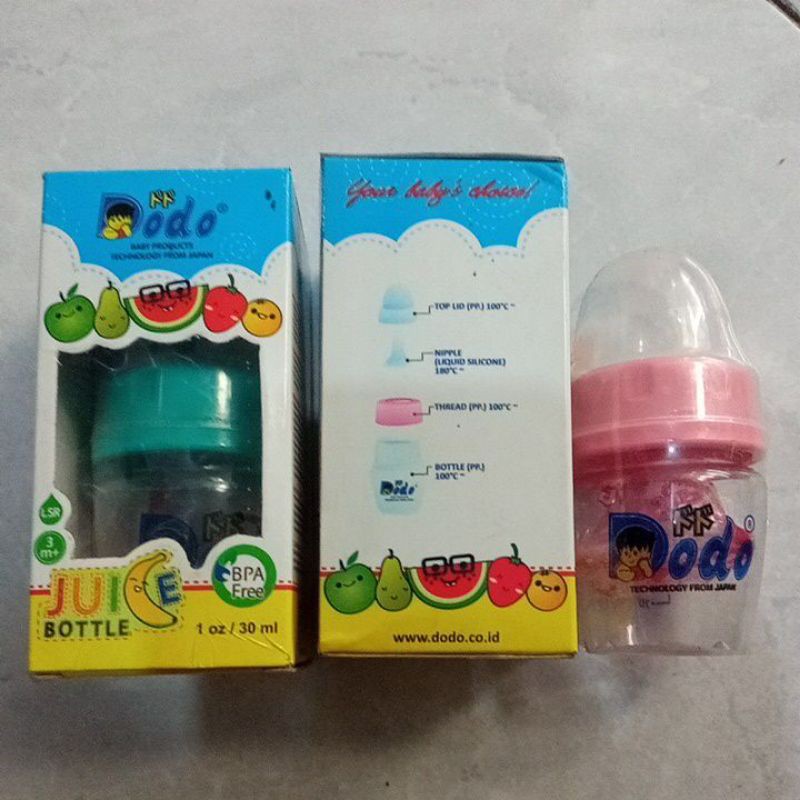 Jual DODO BOTTLE JUICE 1 OZ / BOTOL SUSU MINI / BOTOL JUS 30 ML ...