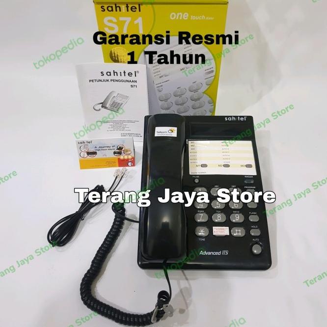 Jual Telepon Kabel Sahitel S-71 Pesawat Telepon Rumah Sahitel S71 ...