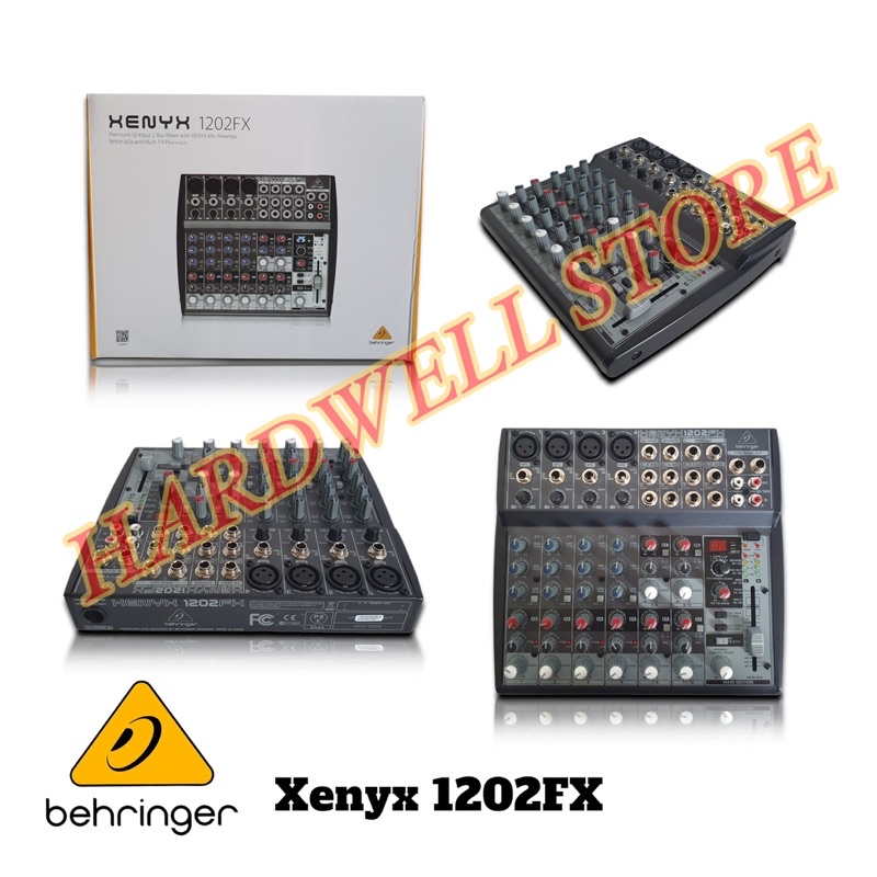 Jual Mixer Audio Behringer Xenyx 1202FX / 1202 FX Original Shopee