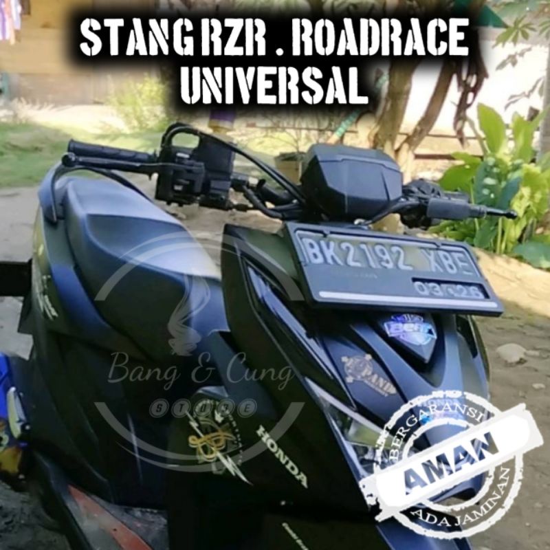 Jual LENGKAP Stang Setang Stir Fatbar RZR Beat Street Cb150R Satria FU ...