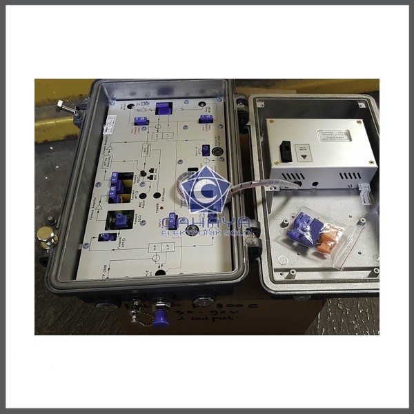 Jual Falcom Boster FTTA D800C AGC Outdoor CATV Amplifier 2 Output ...