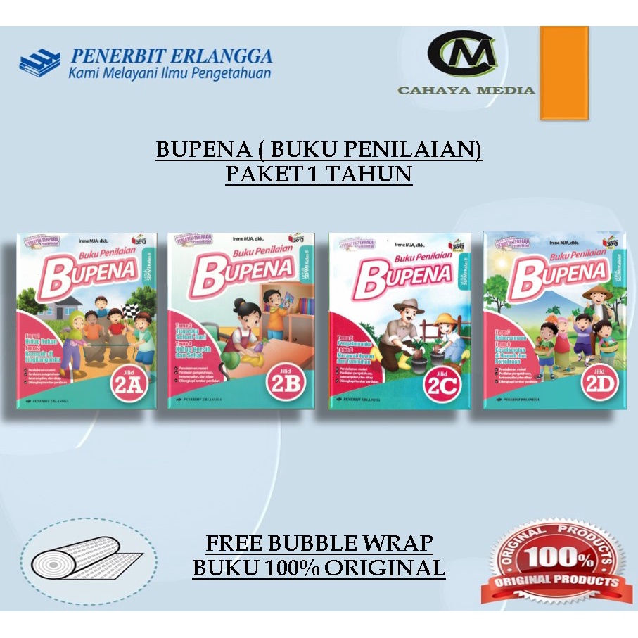 Jual BUKU BUPENA KELAS 2 PENERBIT ERLANGGA | Shopee Indonesia