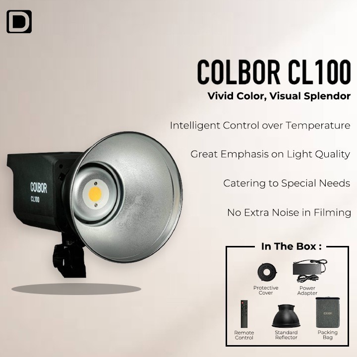 Jual Colbor CL100 Bi-Color Video Light | Shopee Indonesia