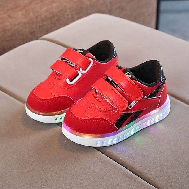 Jual SEPATU LED ADIDAS ONIT RED Shopee Indonesia