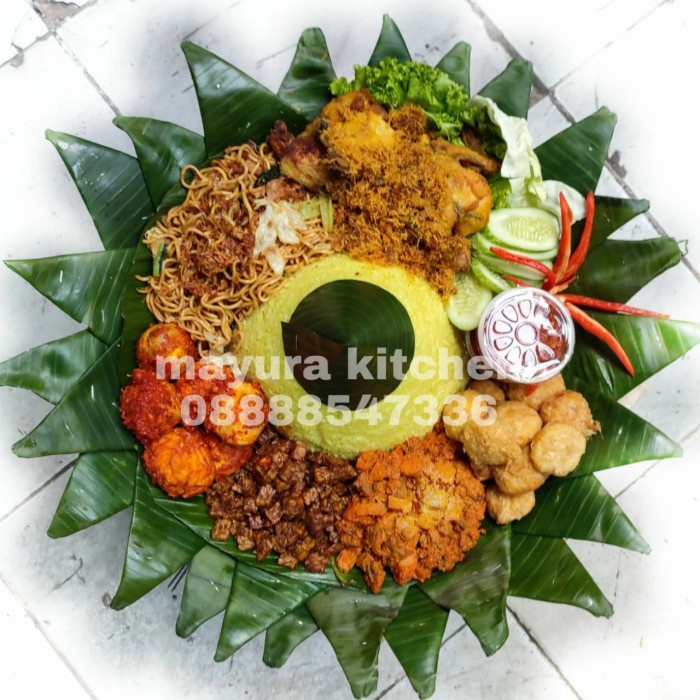Jual Menu Tumpeng Hajatan Ulang Tahun peresmian Acara Kantor Pesta ...
