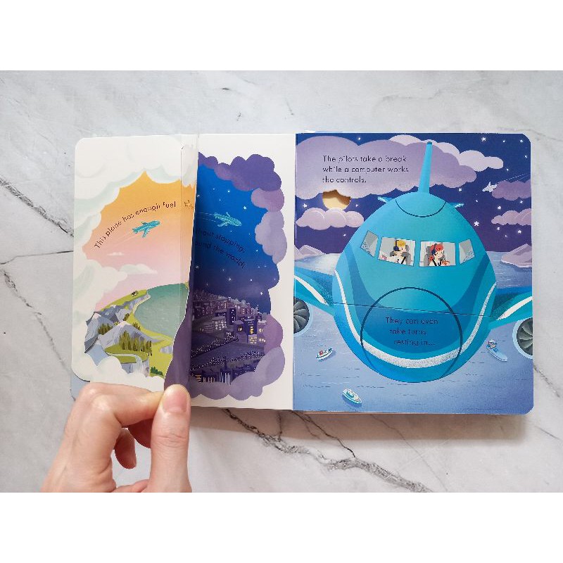 Jual Original Usborne Peep Inside How a Plane Works | Shopee Indonesia