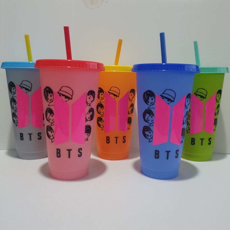 Jual Decoreating | BTS Member Cold Color Changing Reusable Aesthetic ...