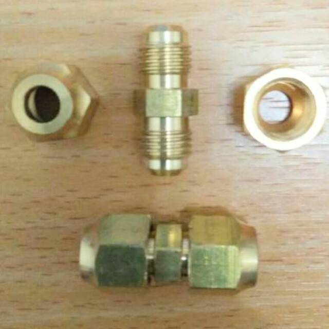 Jual double nepel pipa ac untuk proses penyambungan pipa ac | Shopee ...