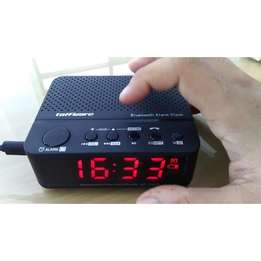 Taffware bluetooth best sale alarm clock