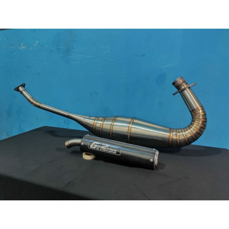 Jual Knalpot Ninja RR R SS Full Staintles Silincer Karbon Gen2Stroke