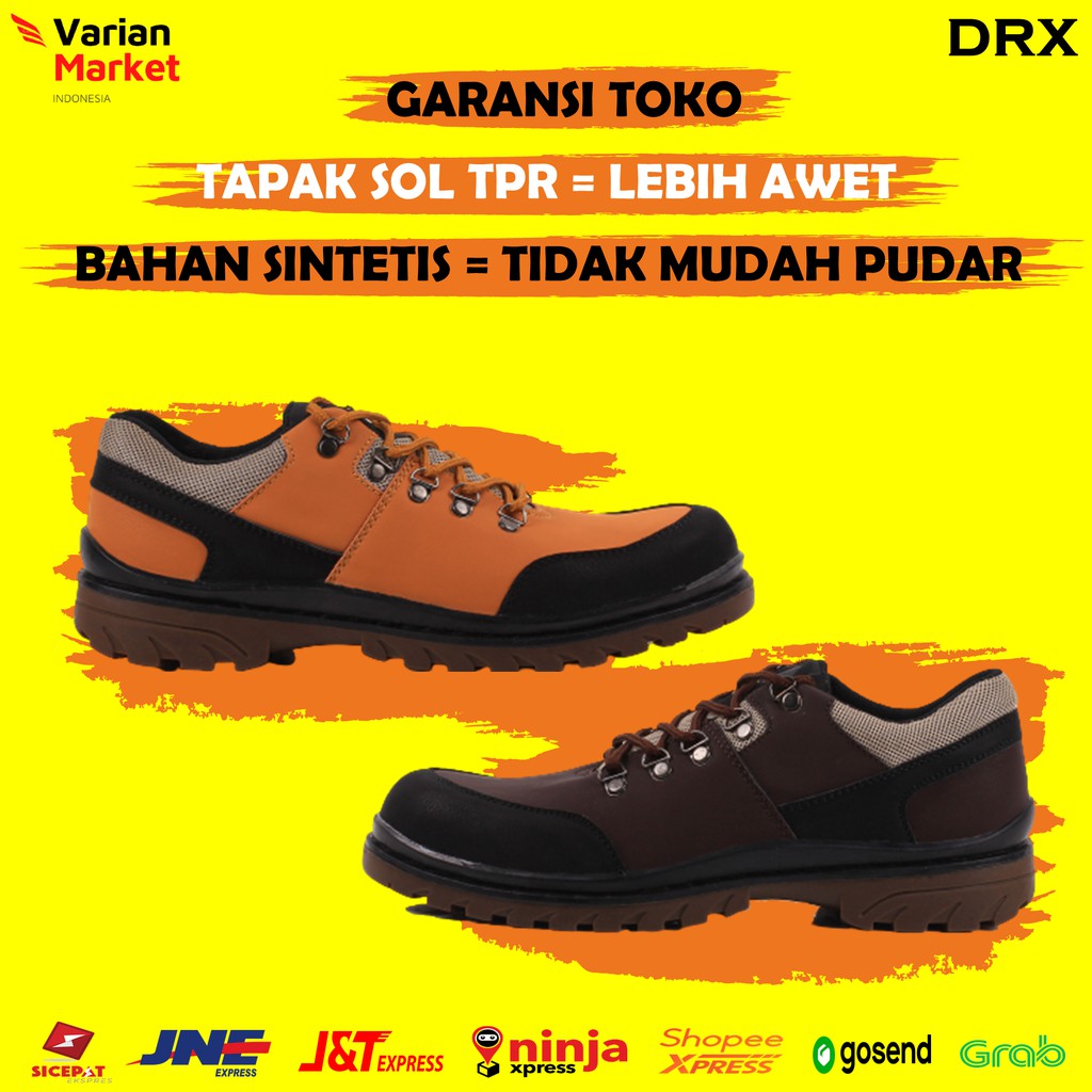 Jual Sepatu Safety Boot Pria Drx Shopee Indonesia