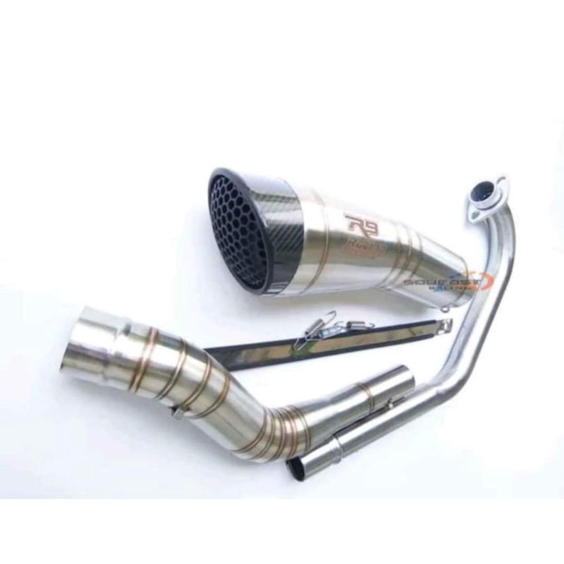 Jual KNALPOT RACING R9H2 TITAN UNTUK VIXION CBR CB R15 XABRE SONIC ...