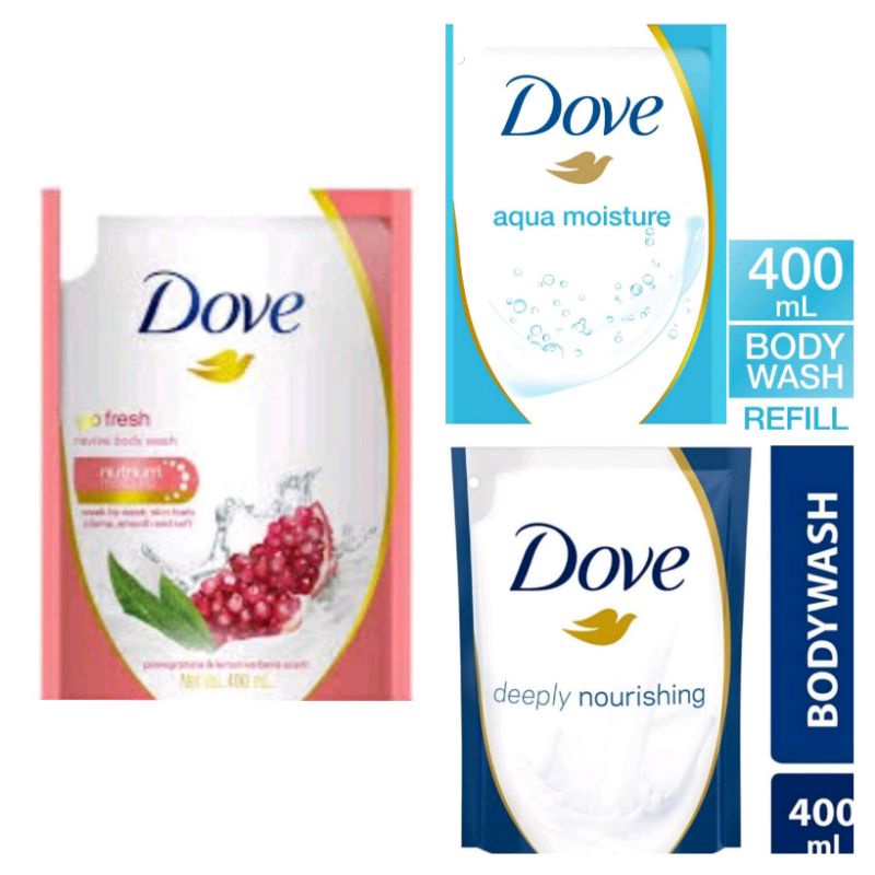 Jual Dove Body Wash Nutrium Moisture 400ml Shopee Indonesia
