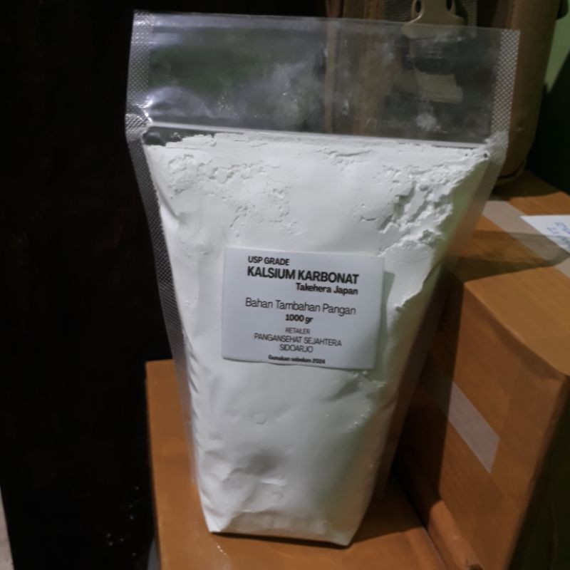 Jual KALSIUM KARBONAT USP Japan 1000gr | Shopee Indonesia