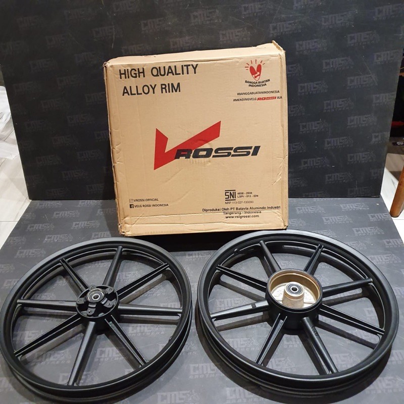 Jual Velg Racing Supra V-Rossi Palang 8 Zigen Swan Honda Supra X Lama ...