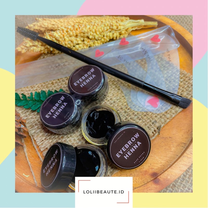 Jual Paket Eyebrow Henna Halal / Henna Alis Halal / Hena Alis / Brow