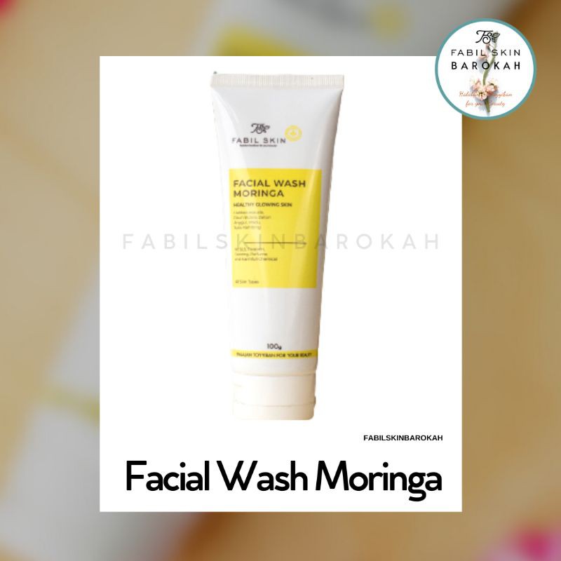 Jual Facial Wash Moringa Fabil Daun Kelor Daun Bidara Kulit Normal