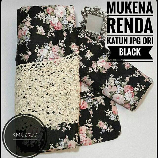 Jual Mukena Renda Black | Shopee Indonesia