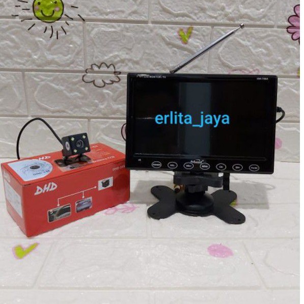 Jual Tv/monitor Hollywood Hw-798A 7inch free camera mundur DHD | Shopee ...