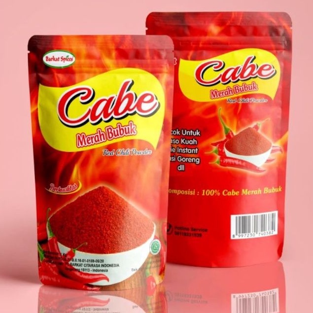 Jual Barkat - Cabe Merah Bubuk / Red Chili Powder 250gr | Shopee Indonesia