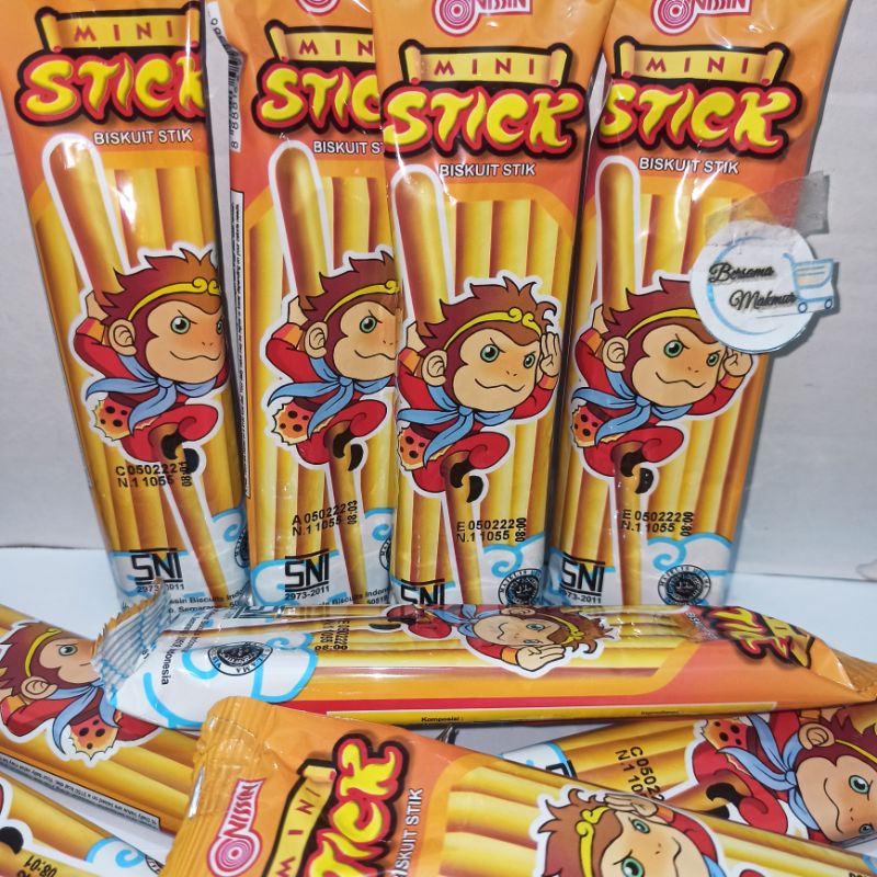 Jual Mini Stick Nissin Biskuit Stik 1pack 10 Bks 13 G Shopee