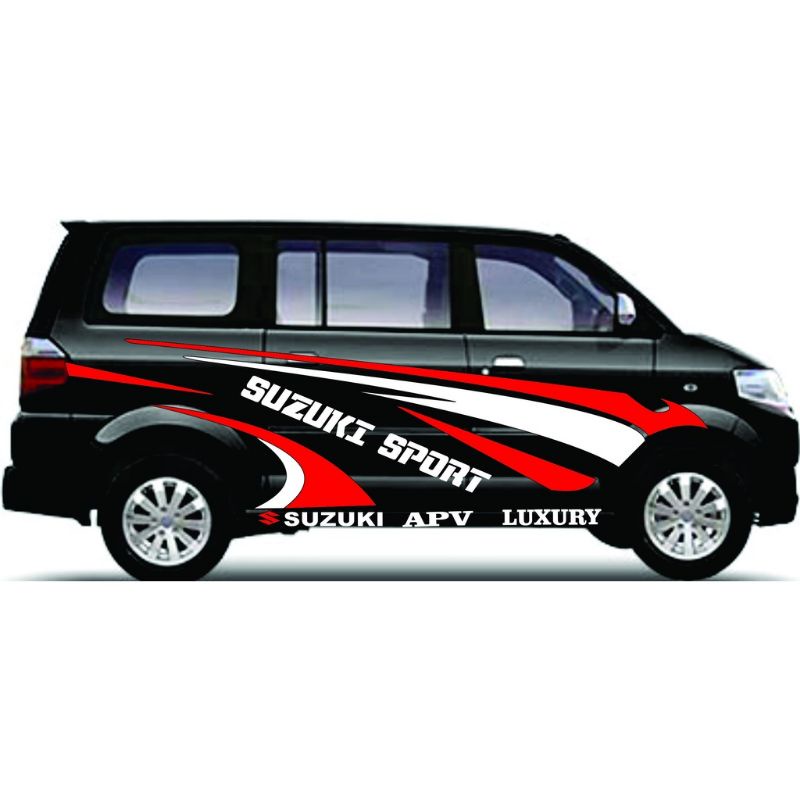 Jual sticker cutting mobil Suzuki APV minivan mobil lain grand max ...