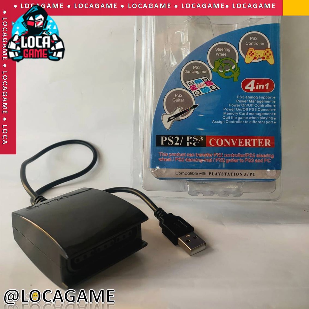 Jual KONVERTER/CONVERTER STIK PS2 4 IN 1` Shopee Indonesia
