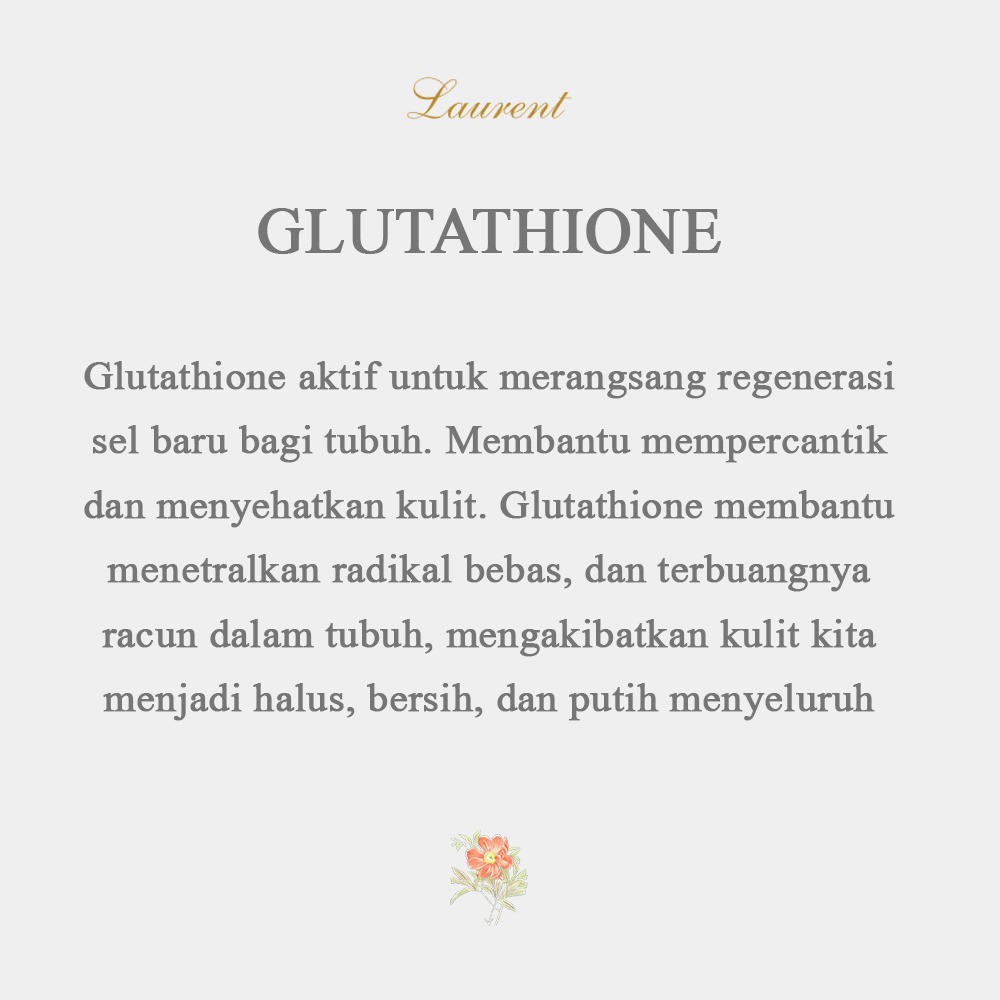 manfaat l glutathione Jual Laurent L-Glutathione Body Lotion Whitening 250ml