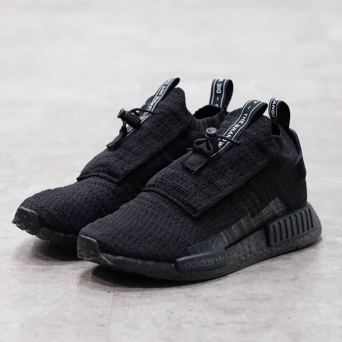 Jual GORE TEX NMD TS1 Triple Black Waterproof Sneaker 100 Original Shopee Indonesia