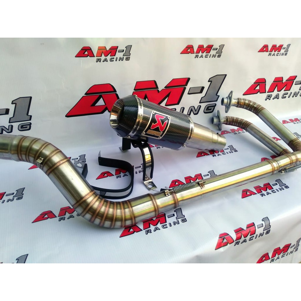 Jual Knalpot Racing Akrapovic Gp M1 Lorenzo Carbon Yamaha R25 R 25 Mt25 ...