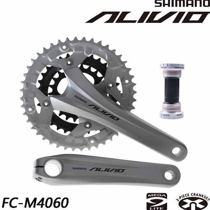 crank shimano alivio hollowtech 2