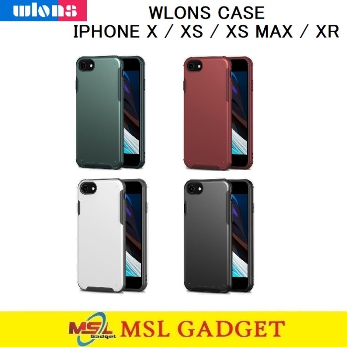 WLONS Case Hardcase Shockproof iPhone X XS XS Max XR