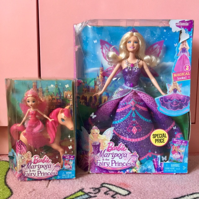 Jual Barbie Mariposa and the Fairy Princess | Shopee Indonesia